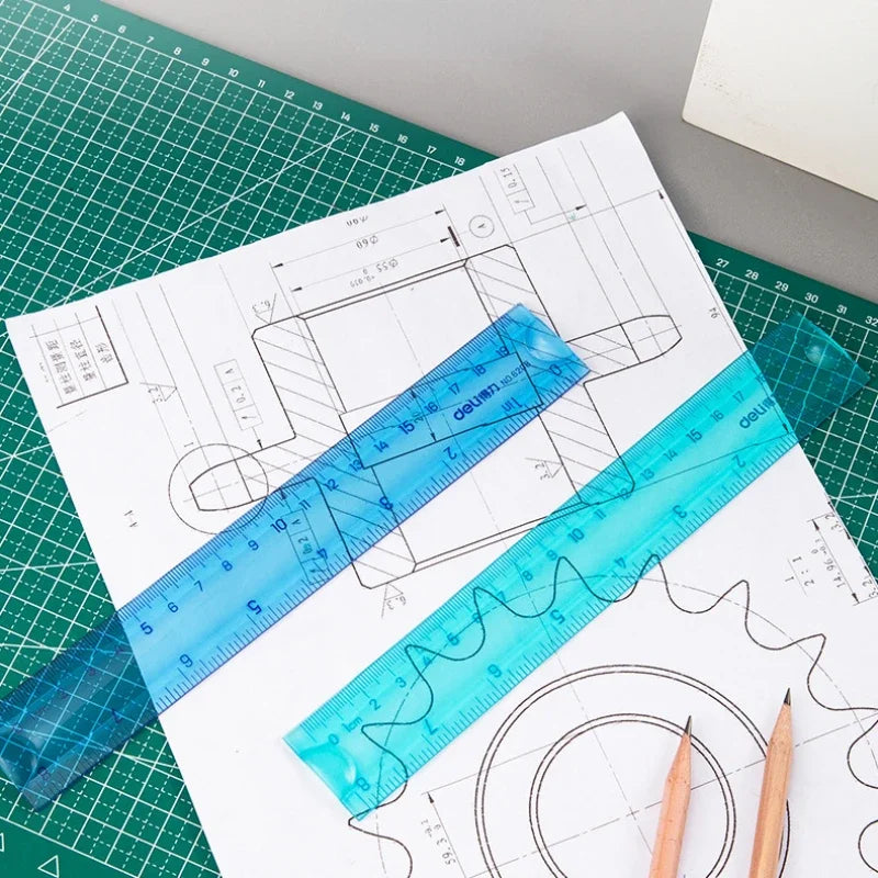 Flexibale Rulers Soft Plastic Essentials
