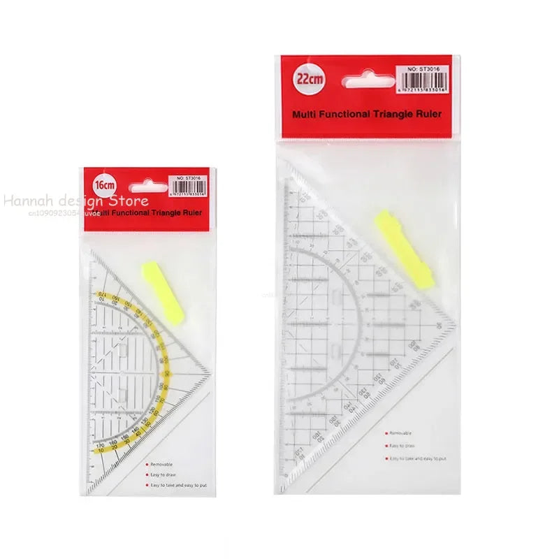 Plastic Triangle Ruler Essentials