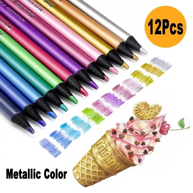 Metallic Colored Pencils Essentials