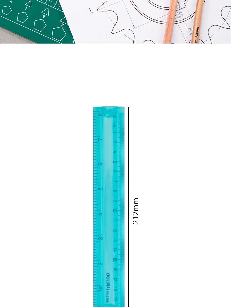Flexibale Rulers Soft Plastic Essentials