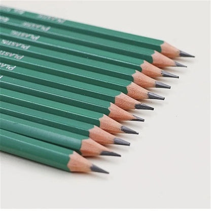 HB Plastics Lead Pencils with Eraser Essentials