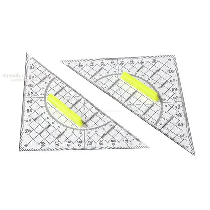 Plastic Triangle Ruler Essentials