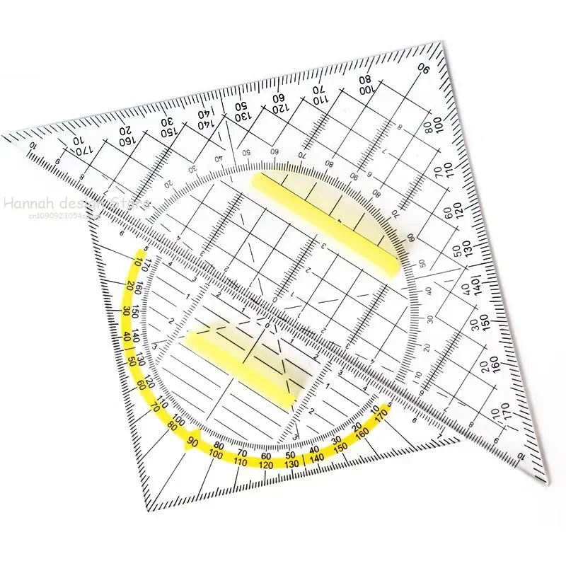 Plastic Triangle Ruler Essentials