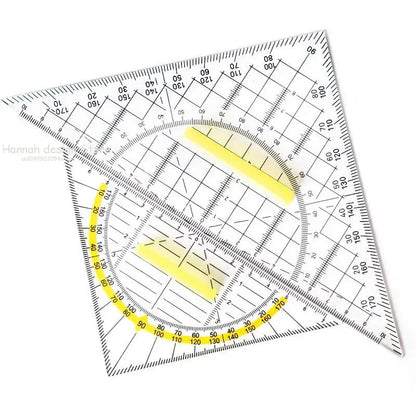 Plastic Triangle Ruler Essentials