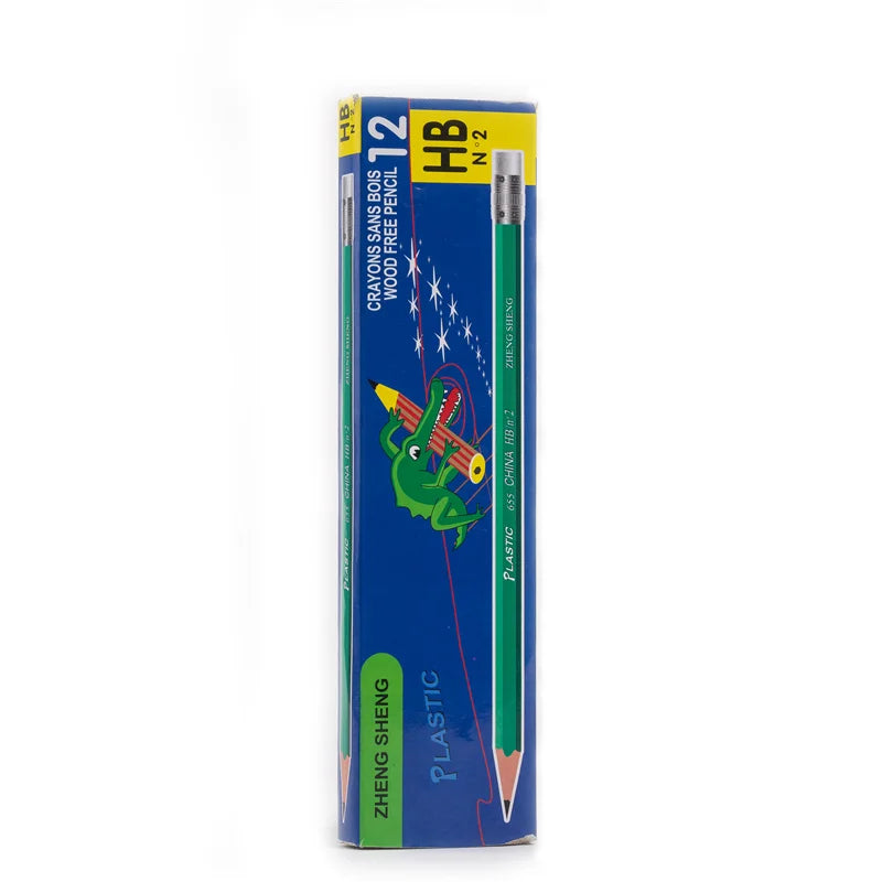 HB Plastics Lead Pencils with Eraser Essentials