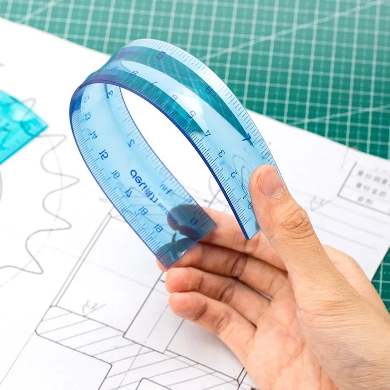 Flexibale Rulers Soft Plastic Essentials