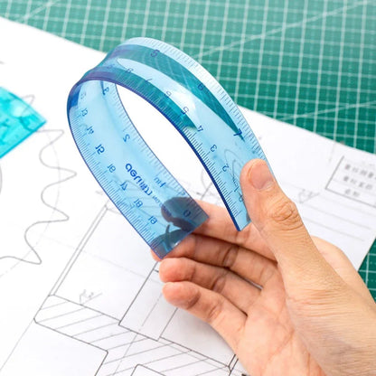 Flexibale Rulers Soft Plastic Essentials