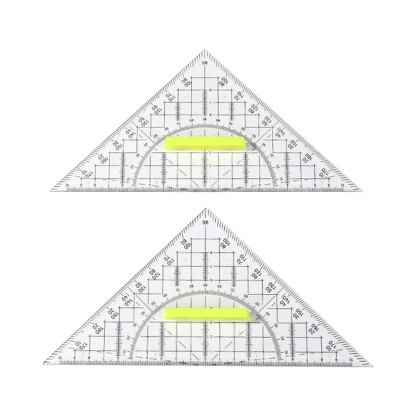Plastic Triangle Ruler Essentials
