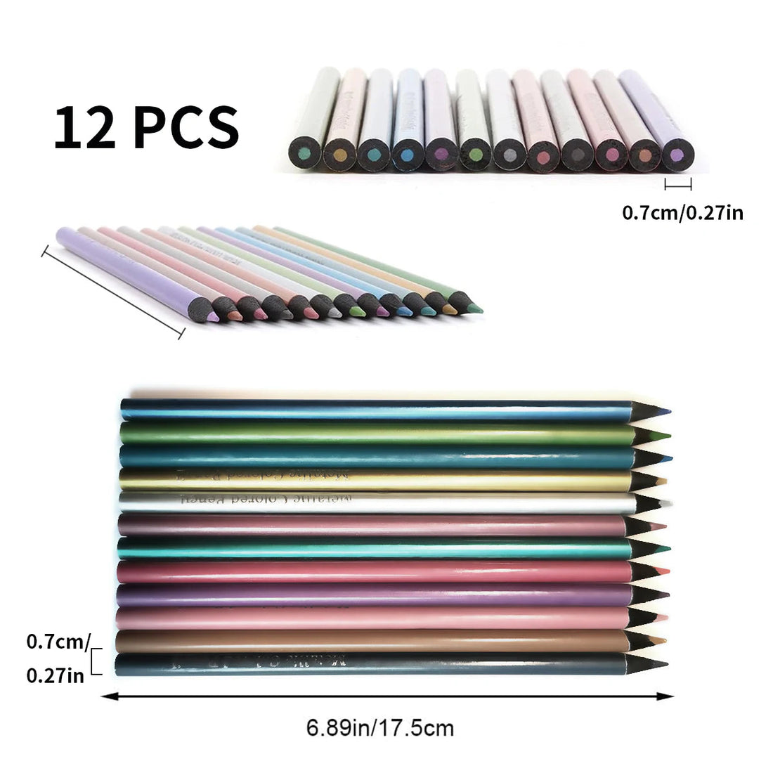 Metallic Colored Pencils Essentials