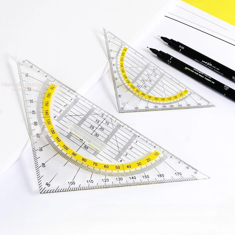 Plastic Triangle Ruler Essentials