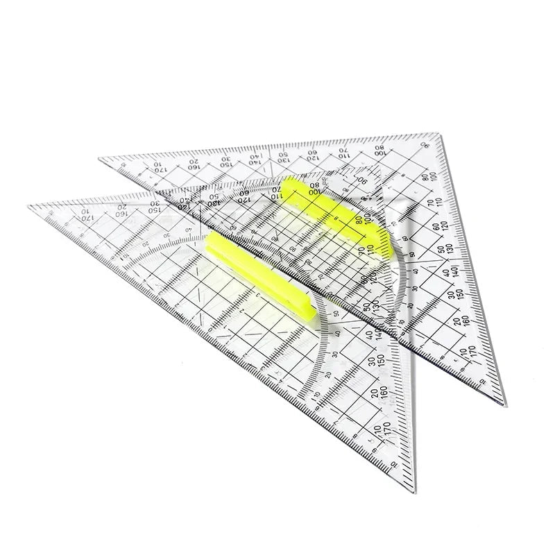 Plastic Triangle Ruler Essentials