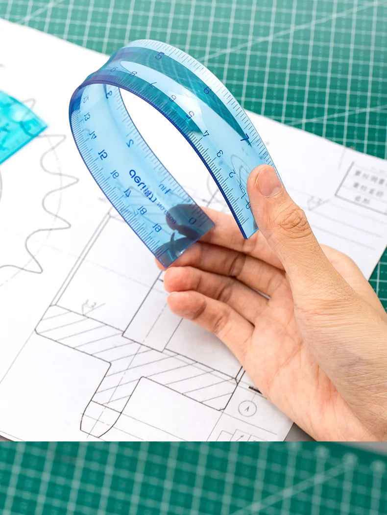Flexibale Rulers Soft Plastic Essentials