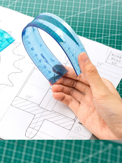 Flexibale Rulers Soft Plastic Essentials